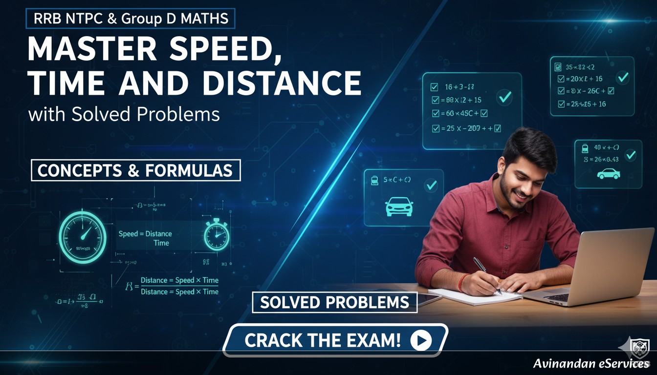 RRB NTPC & Group D Maths: Master Speed, Time and Distance with Solved Problems