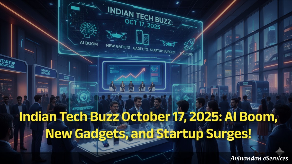 Indian Tech Buzz October 17, 2025: AI Boom, New Gadgets, and Startup Surges!