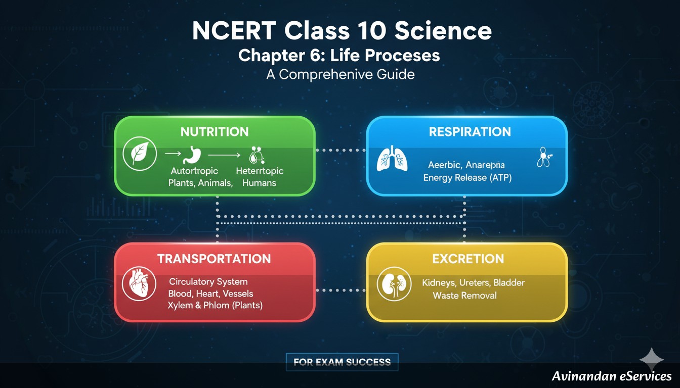 NCERT Class 10 Science Chapter 6: Life Processes - A Comprehensive Guide