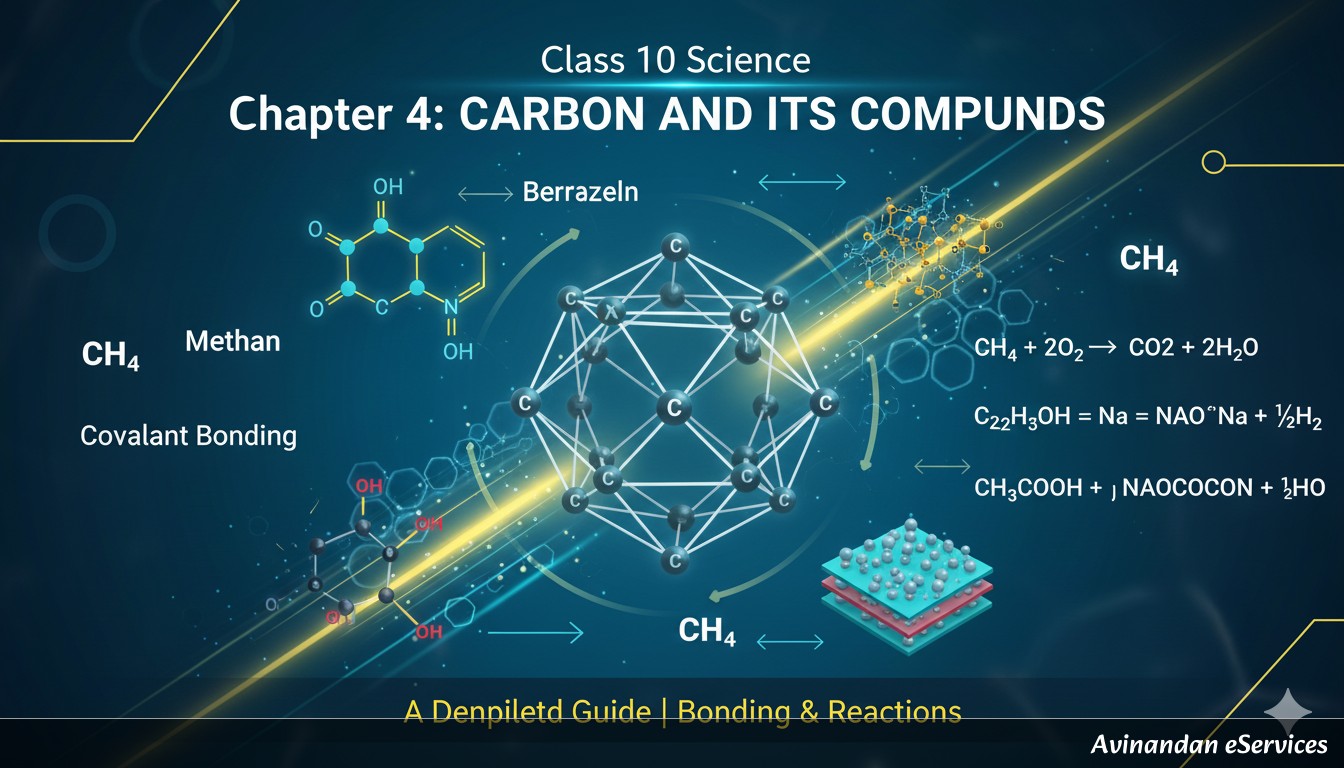 NCERT Class 10 Science Chapter 4: Carbon and its Compounds - A Complete Guide