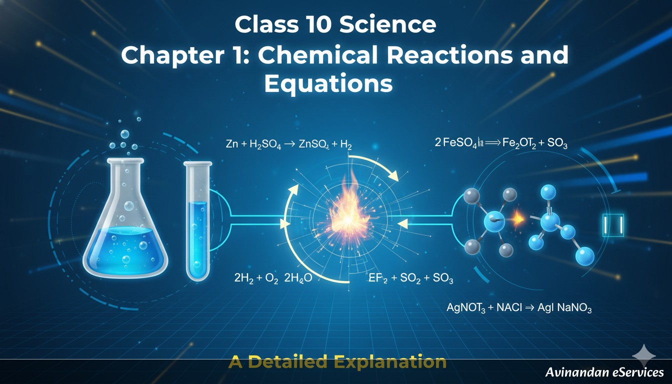 NCERT Class 10 Science Chapter 1: Chemical Reactions and Equations - A Detailed Explanation