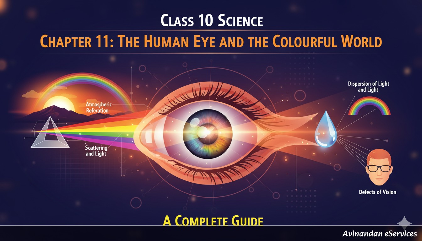 NCERT Class 10 Science Chapter 11: The Human Eye and the Colourful World - A Complete Guide