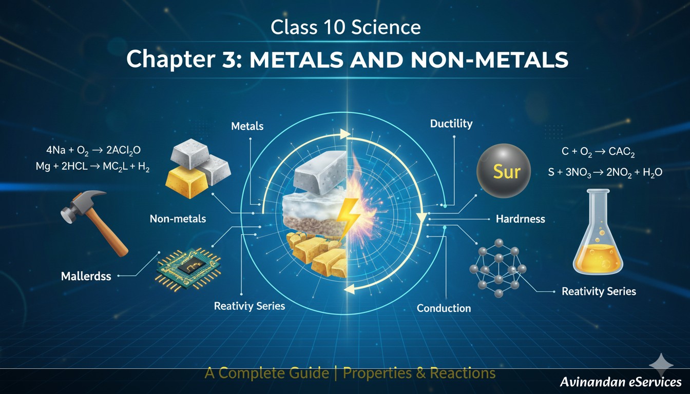 NCERT Class 10 Science Chapter 3: Metals and Non-metals - A Complete Guide