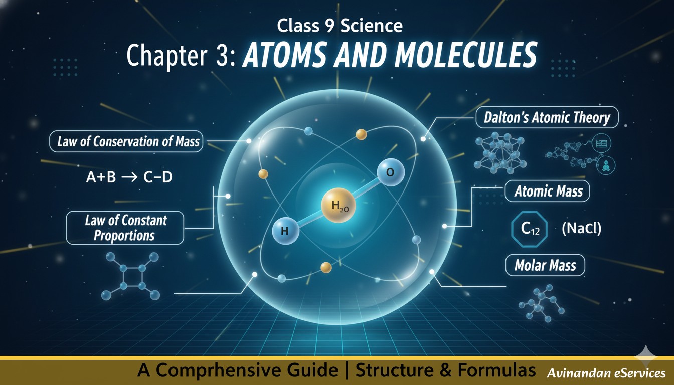 NCERT Class 9 Science Chapter 3: Atoms and Molecules - A Comprehensive Guide