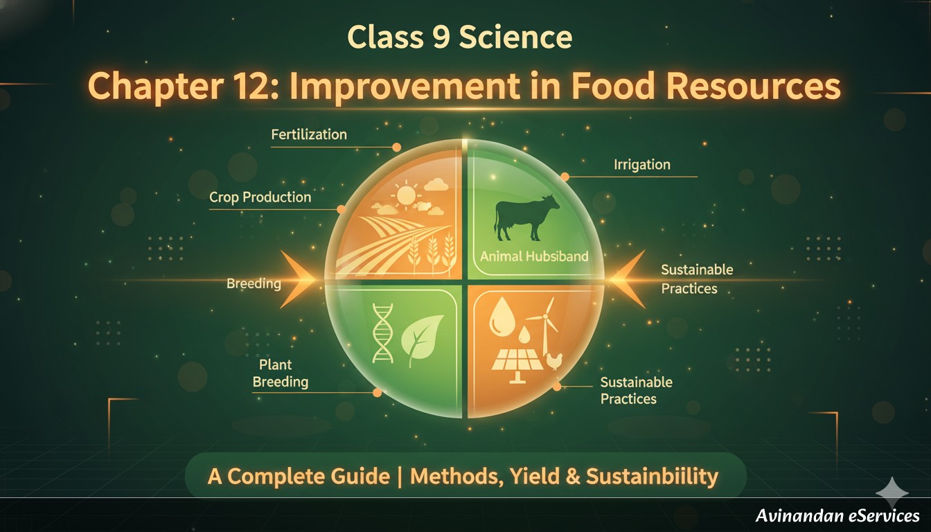 NCERT Class 9 Science Chapter 12: Improvement in Food Resources - A Complete Guide