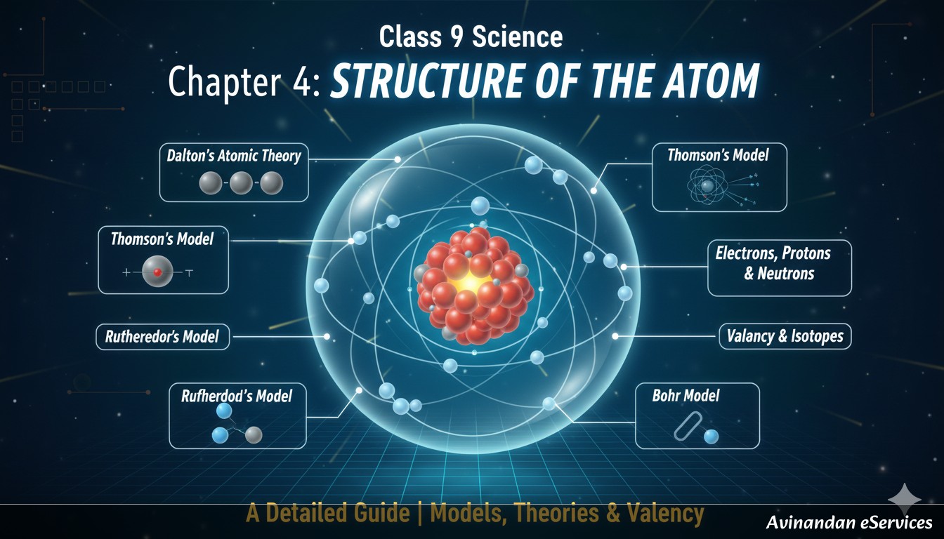 NCERT Class 9 Science Chapter 4: Structure of the Atom - A Detailed Guide