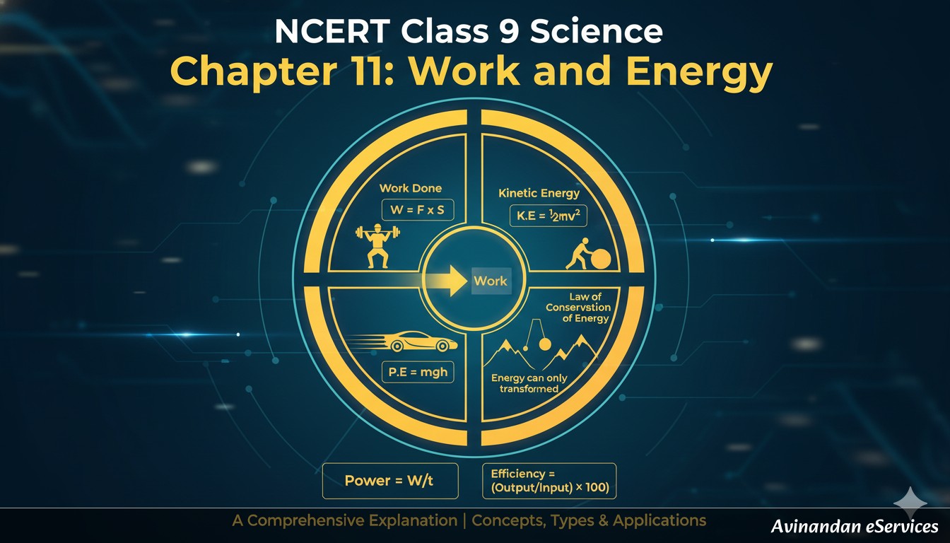 NCERT Class 9 Science Chapter 11: Work and Energy - A Comprehensive Explanation