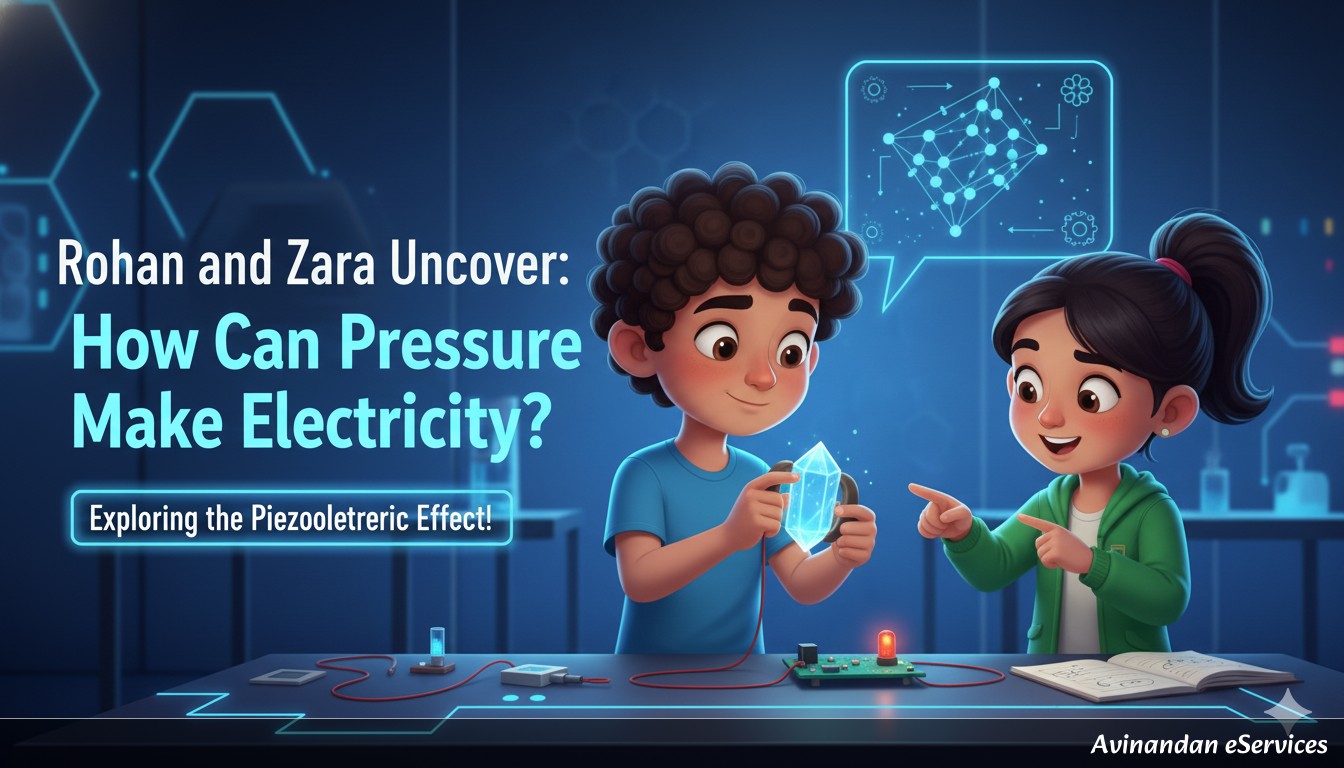 Rohan and Zara Uncover: How Can Pressure Make Electricity?