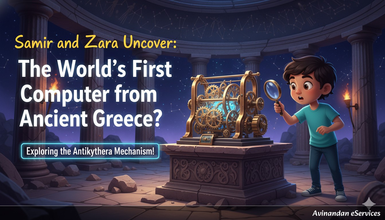 Samir and Zara Uncover: The World's First Computer from Ancient Greece?