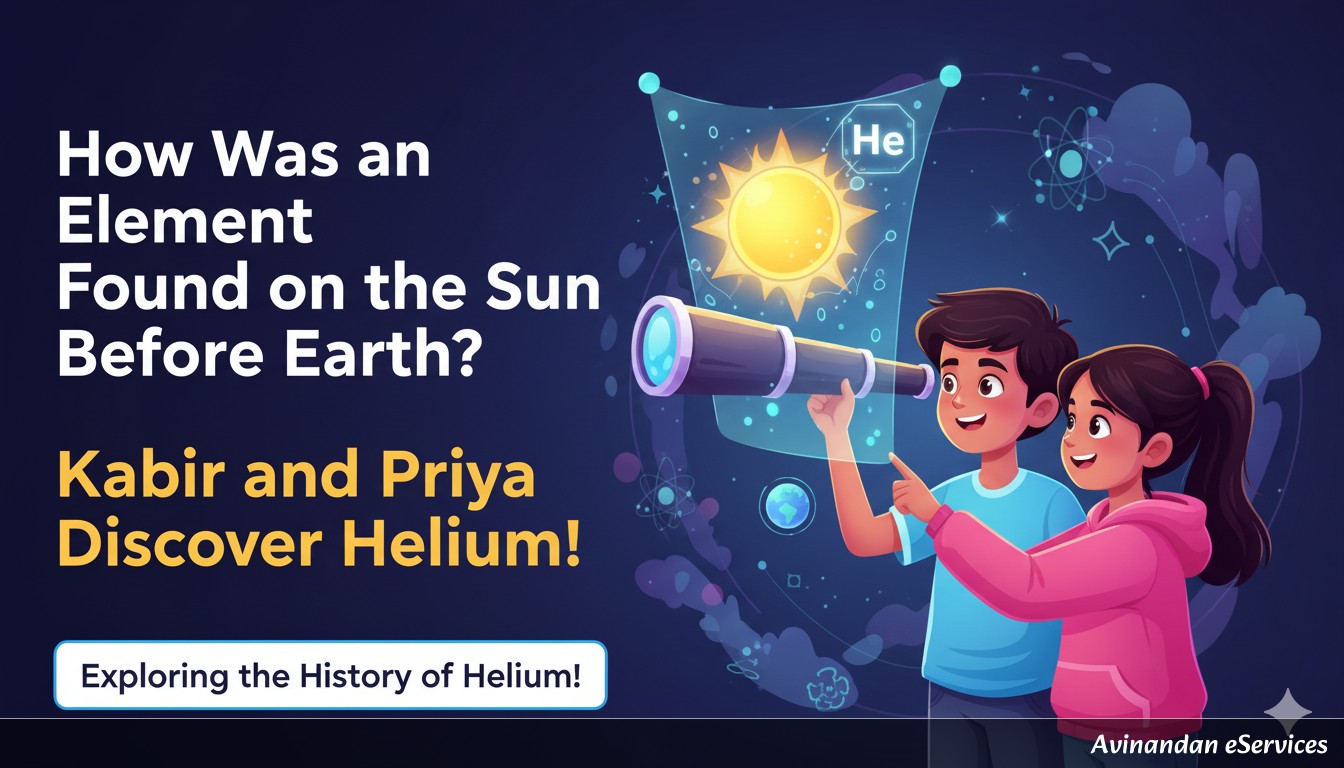 How Was an Element Found on the Sun Before Earth?: Kabir and Priya Discover Helium!