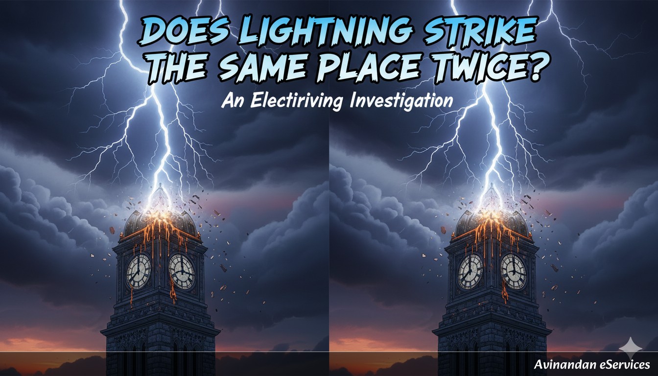 Does Lightning Never Strike the Same Place Twice?: An electrifying investigation