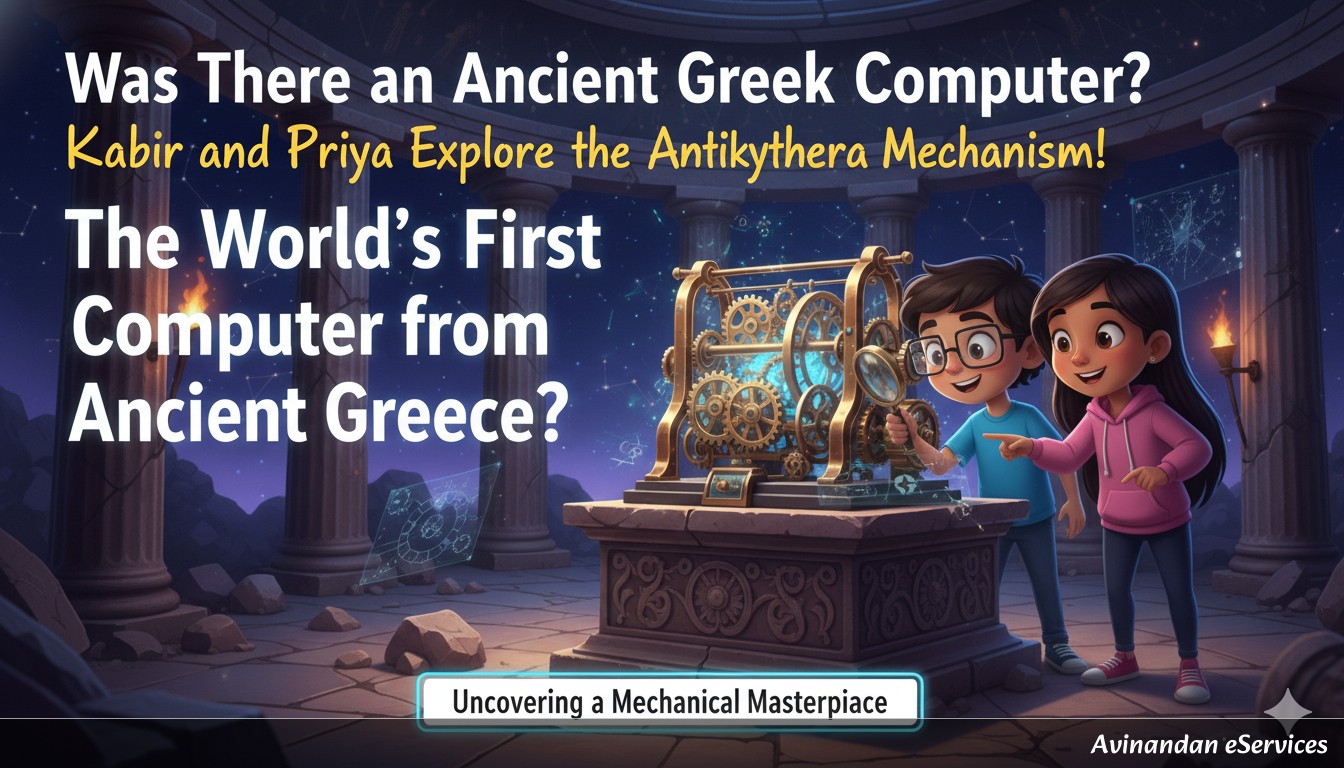 Was There an Ancient Greek Computer?: Kabir and Priya Explore the Antikythera Mechanism