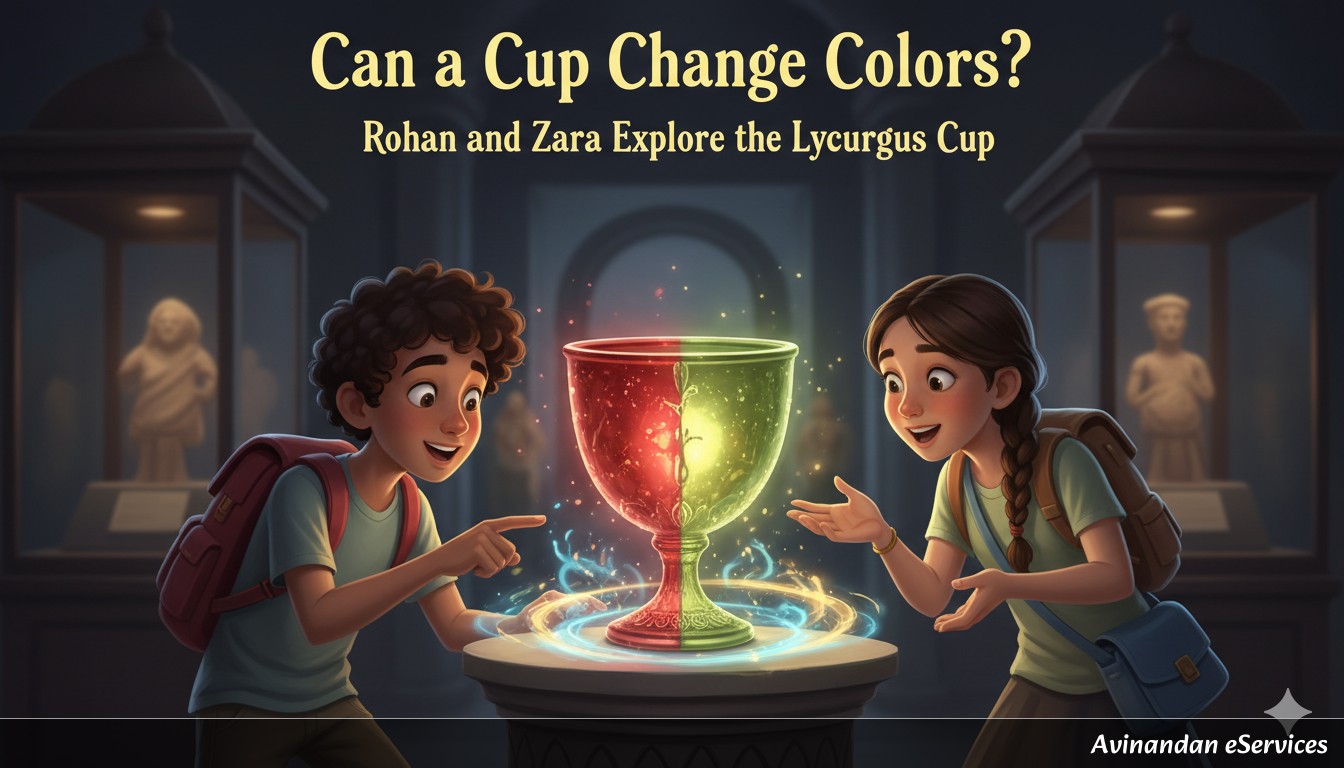 Can a Cup Change Colors?: Rohan and Zara Explore the Lycurgus Cup
