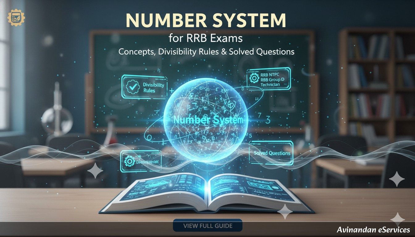 Number System for RRB Exams (NTPC, Group D, Technician): Concepts, Divisibility Rules & Solved Questions