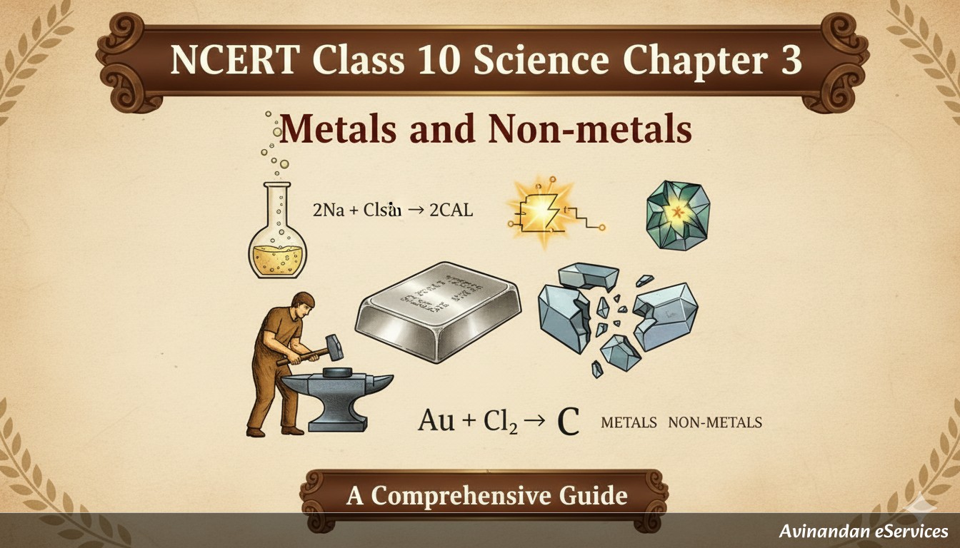 NCERT Class 10 Science Chapter 3: Metals and Non-metals - A Comprehensive Guide