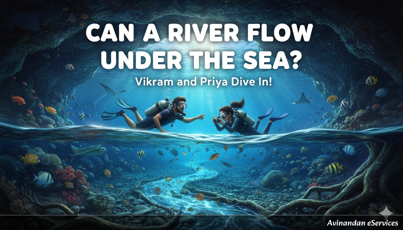Can a River Flow Under the Sea?: Vikram and Priya Dive In!