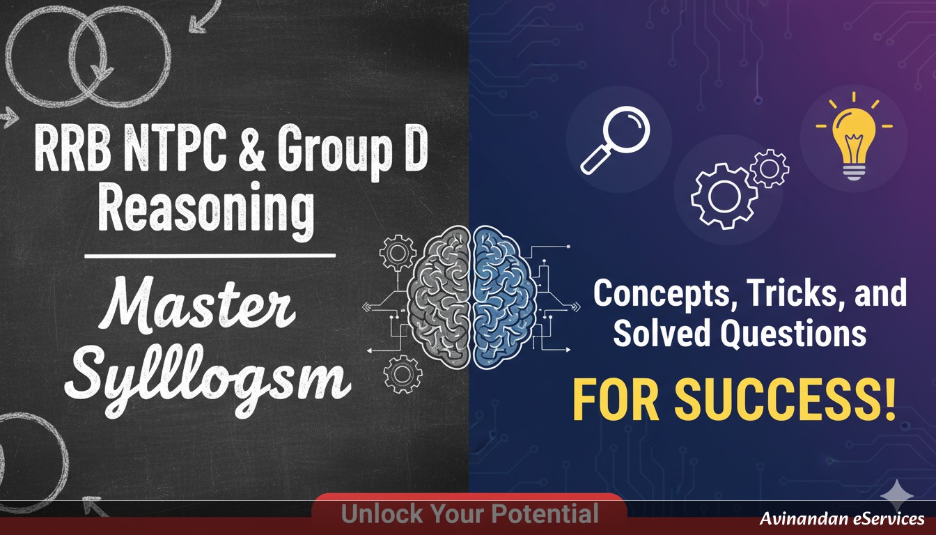 RRB NTPC & Group D Reasoning: Master Syllogism – Concepts, Tricks, and Solved Questions for Success