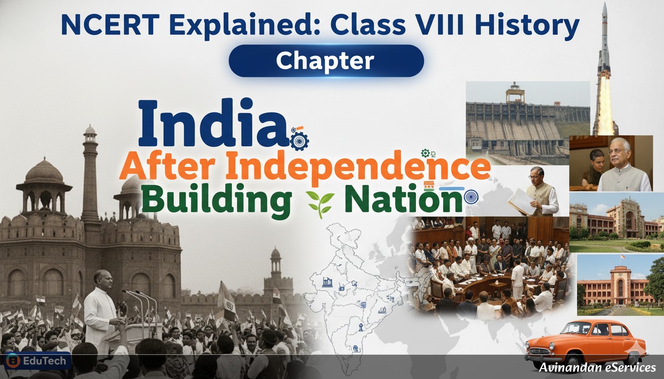 NCERT Explained: Class VIII History, Chapter - India After Independence: Building a Nation