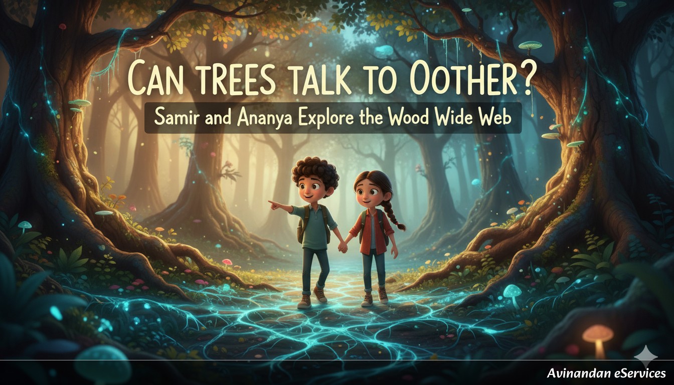Can Trees Talk to Each Other?: Samir and Ananya Explore the Wood Wide Web!