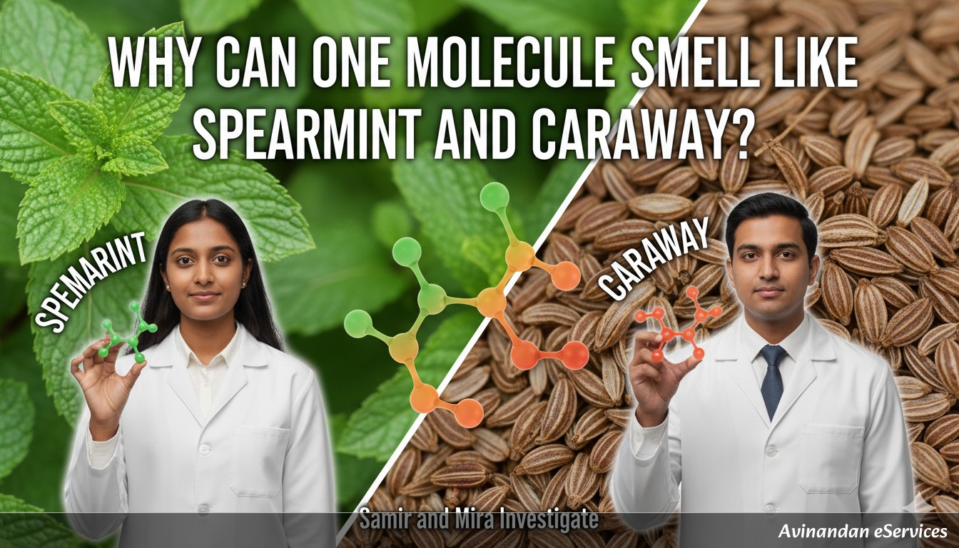 Why Can One Molecule Smell Like Spearmint AND Caraway?: Samir and Mira Investigate