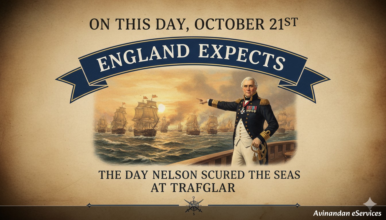 On This Day, October 21st: 'England Expects' - The Day Nelson Secured the Seas at Trafalgar