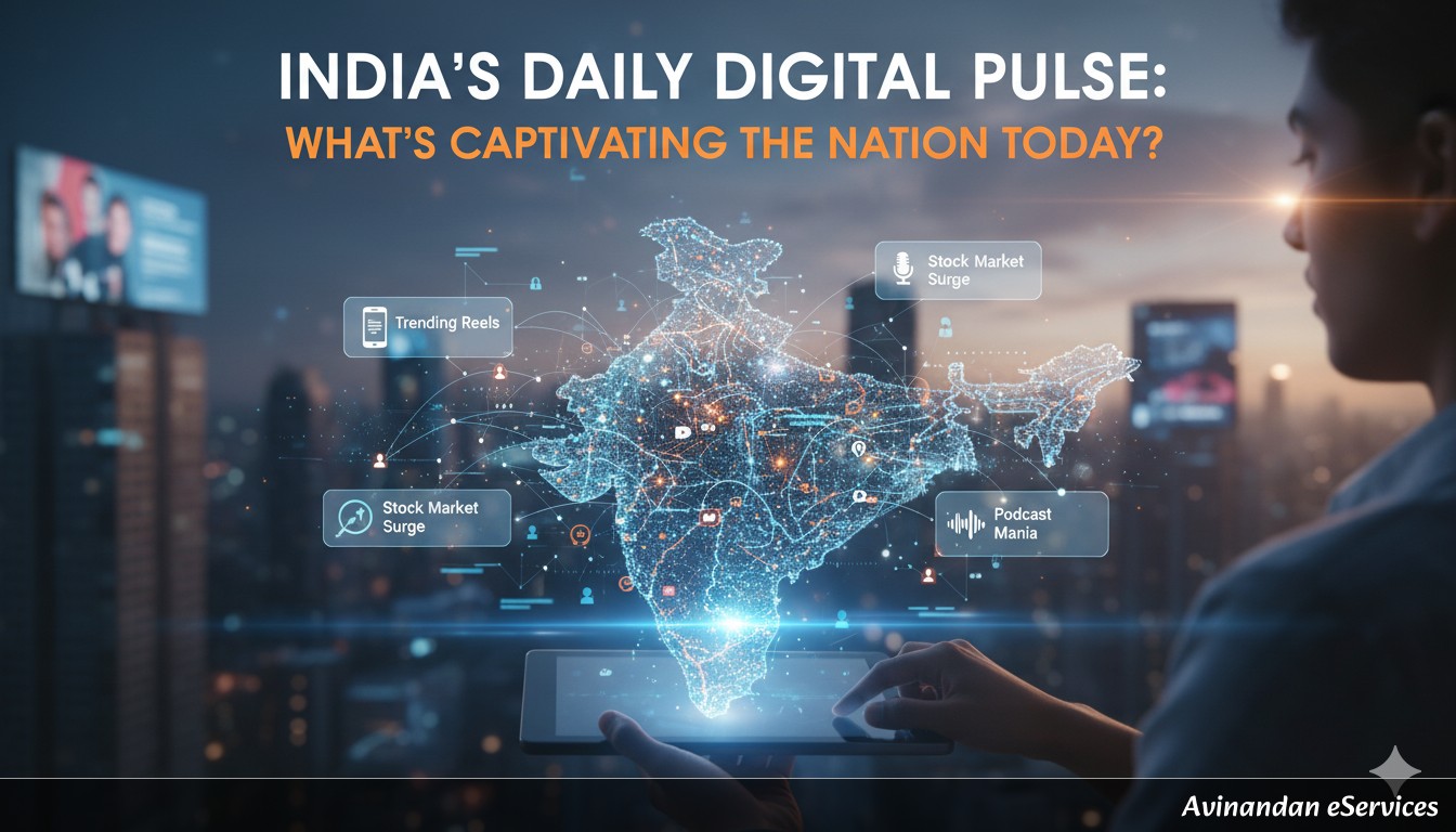 India's Daily Digital Pulse: What's Captivating the Nation Today?
