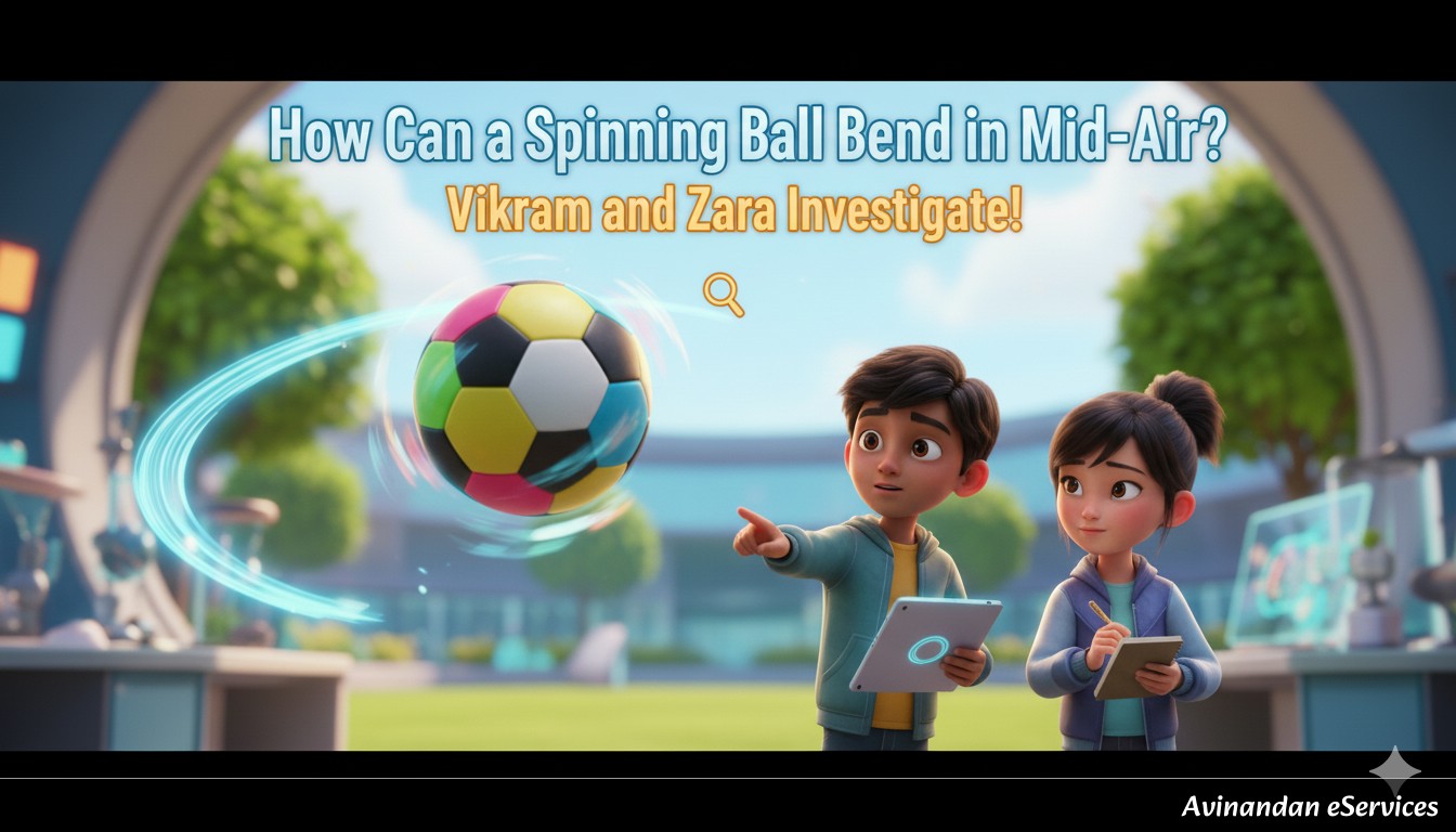 How Can a Spinning Ball Bend in Mid-Air?: Vikram and Zara Investigate!