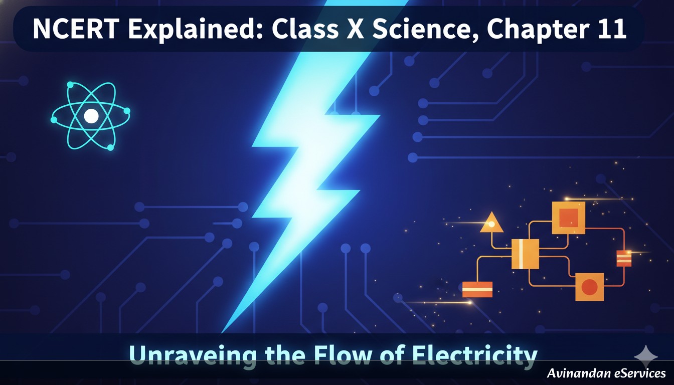NCERT Explained: Class X Science, Chapter 11 - Unraveling the Flow of Electricity