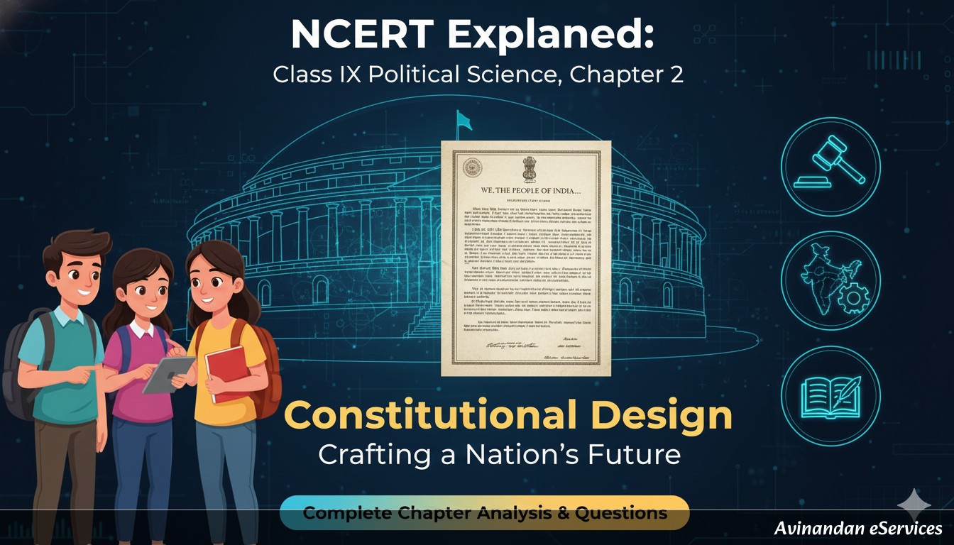 NCERT Explained: Class IX Political Science, Chapter 2 - Constitutional Design: Crafting a Nation's Future