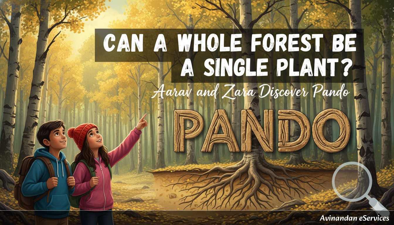 Can a Whole Forest Be a Single Plant?: Aarav and Zara Discover Pando