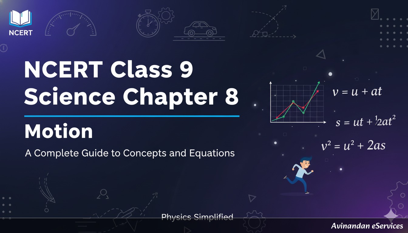 NCERT Class 9 Science Chapter 8: Motion - A Complete Guide to Concepts and Equations