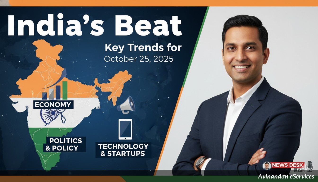 India's Beat: Key Trends for October 25, 2025
