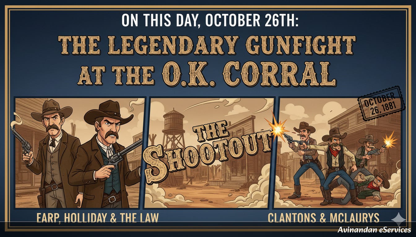 On This Day, October 26th: The Legendary Gunfight at the O.K. Corral