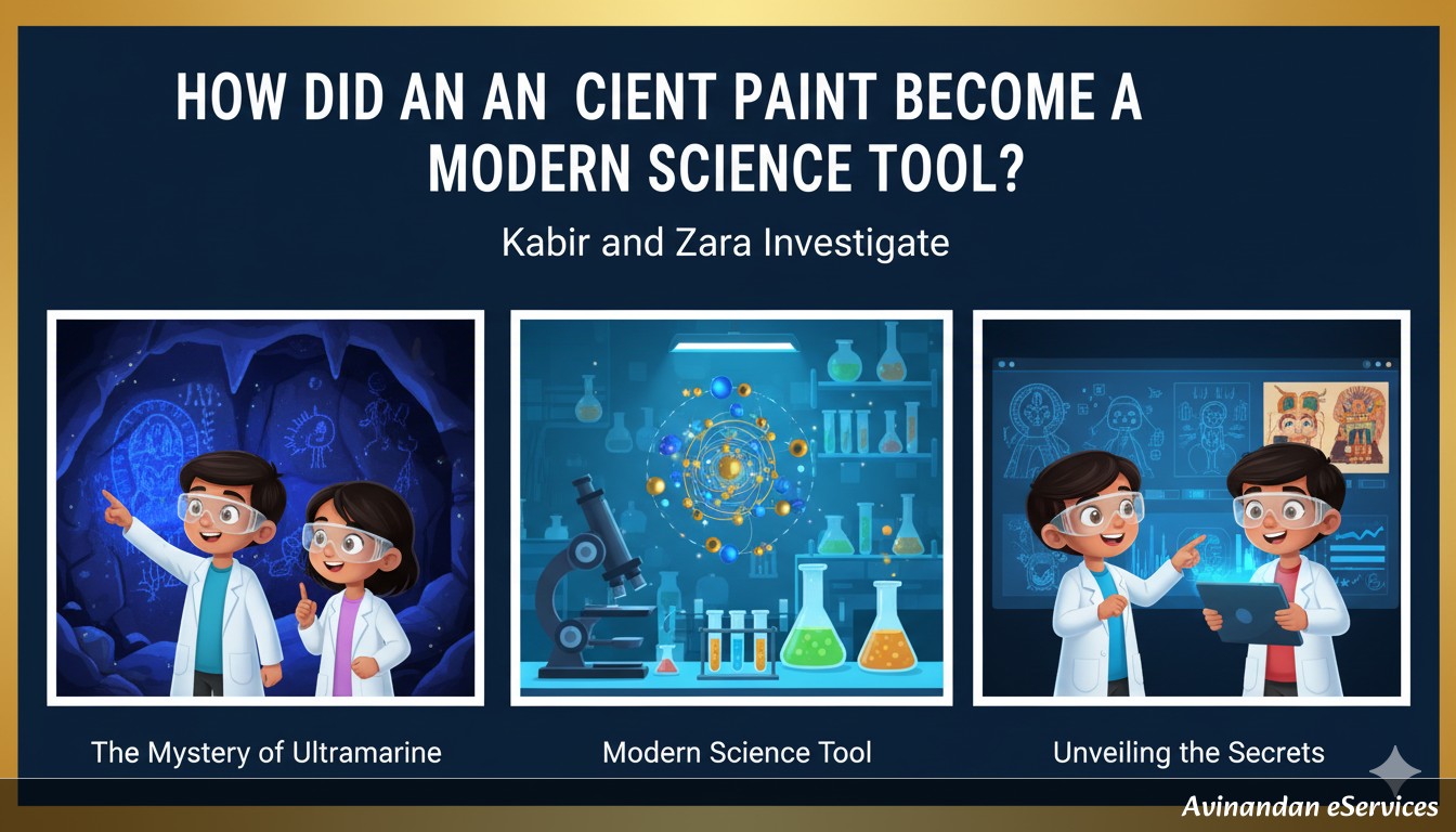 How Did an Ancient Paint Become a Modern Science Tool?: Kabir and Zara Investigate