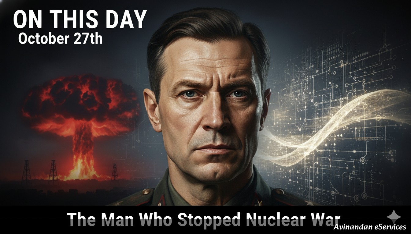 On This Day, October 27th: The Man Who Stopped Nuclear War