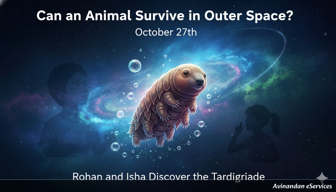 Can an Animal Survive in Outer Space?: Rohan and Isha Discover the Tardigrade