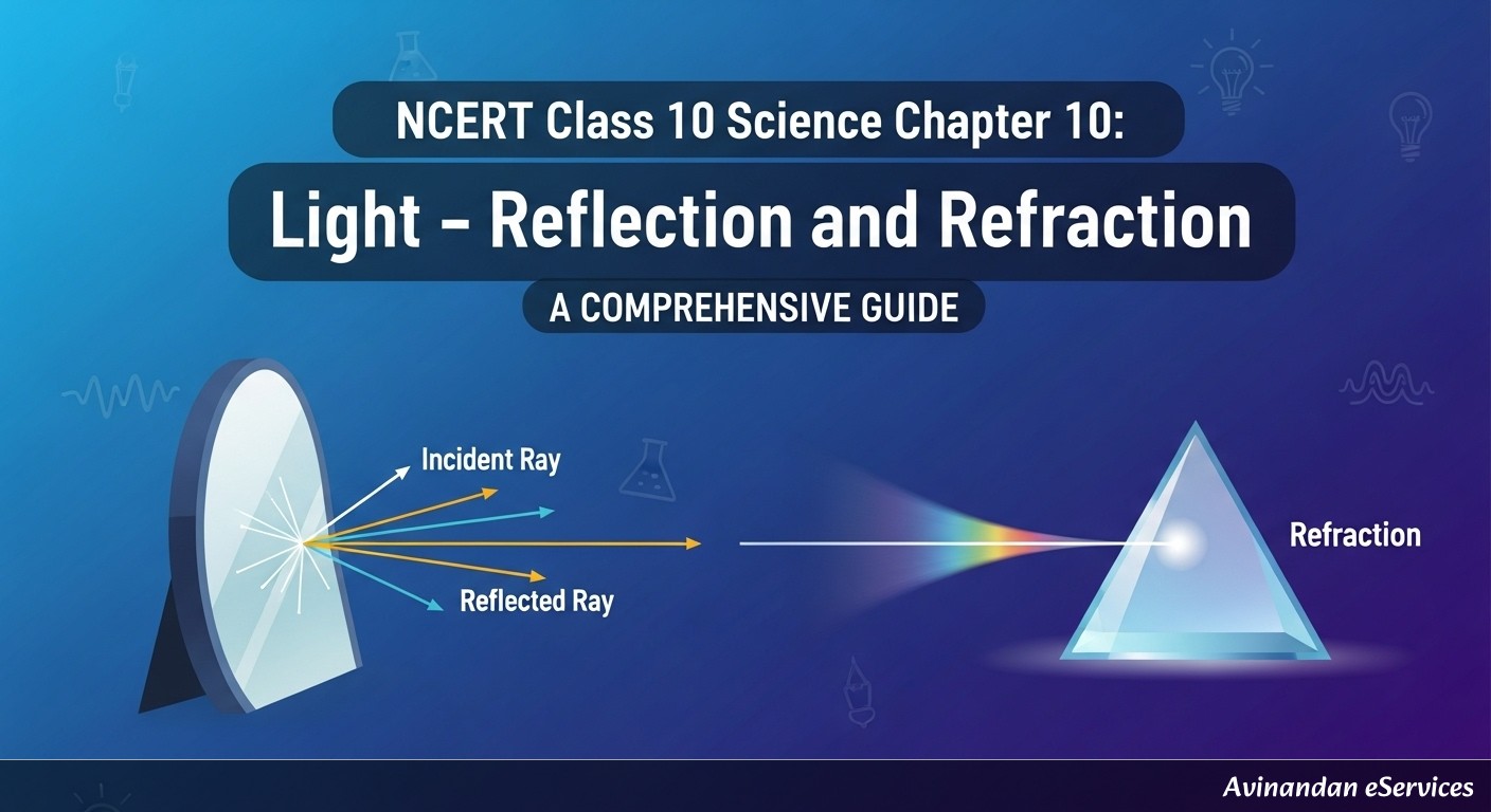 NCERT Class 10 Science Chapter 10: Light – Reflection and Refraction - A Comprehensive Guide