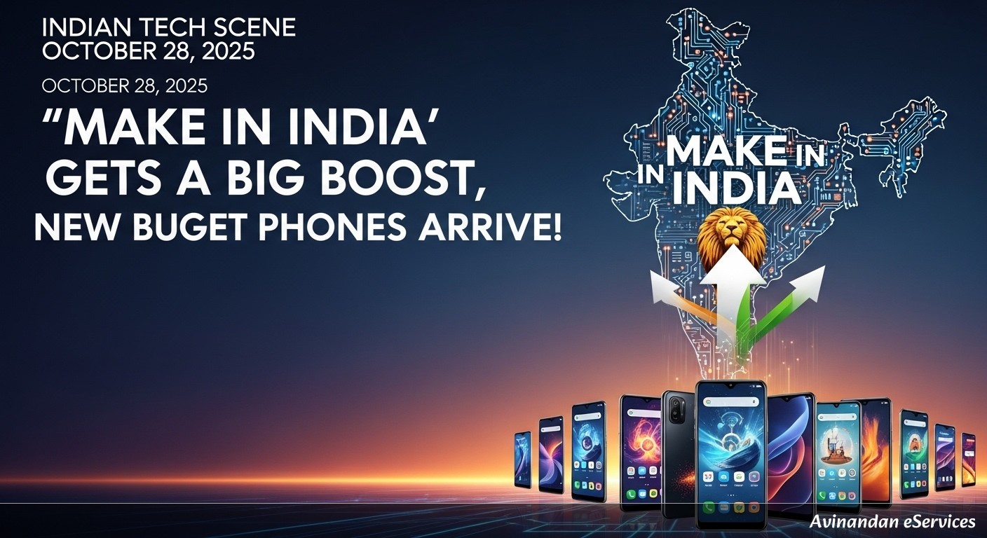 Indian Tech Scene October 28, 2025: 'Make in India' Gets a Big Boost, New Budget Phones Arrive!