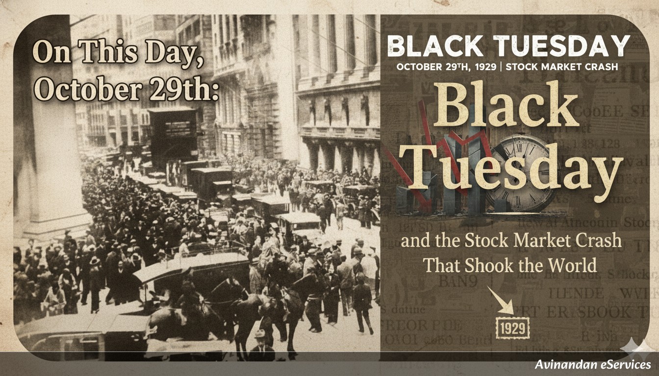 On This Day, October 29th: Black Tuesday and the Stock Market Crash That Shook the World