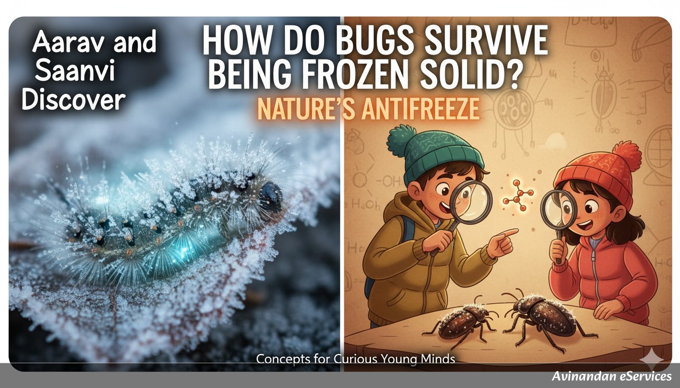 How Do Bugs Survive Being Frozen Solid?: Aarav and Saanvi Discover Nature's Antifreeze