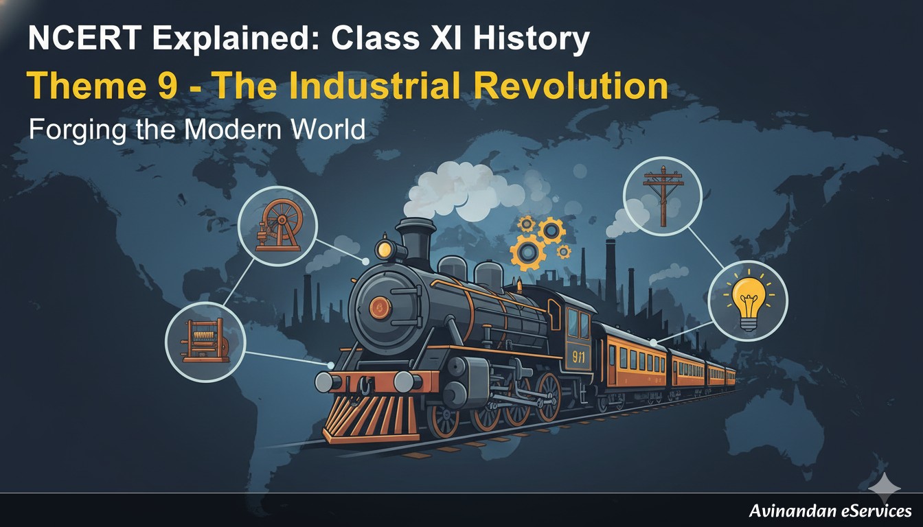 NCERT Explained: Class XI History, Theme 9 - The Industrial Revolution: Forging the Modern World