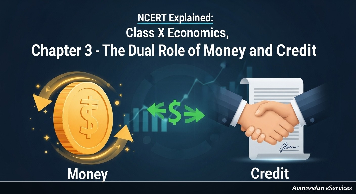 NCERT Explained: Class X Economics, Chapter 3 - The Dual Role of Money and Credit