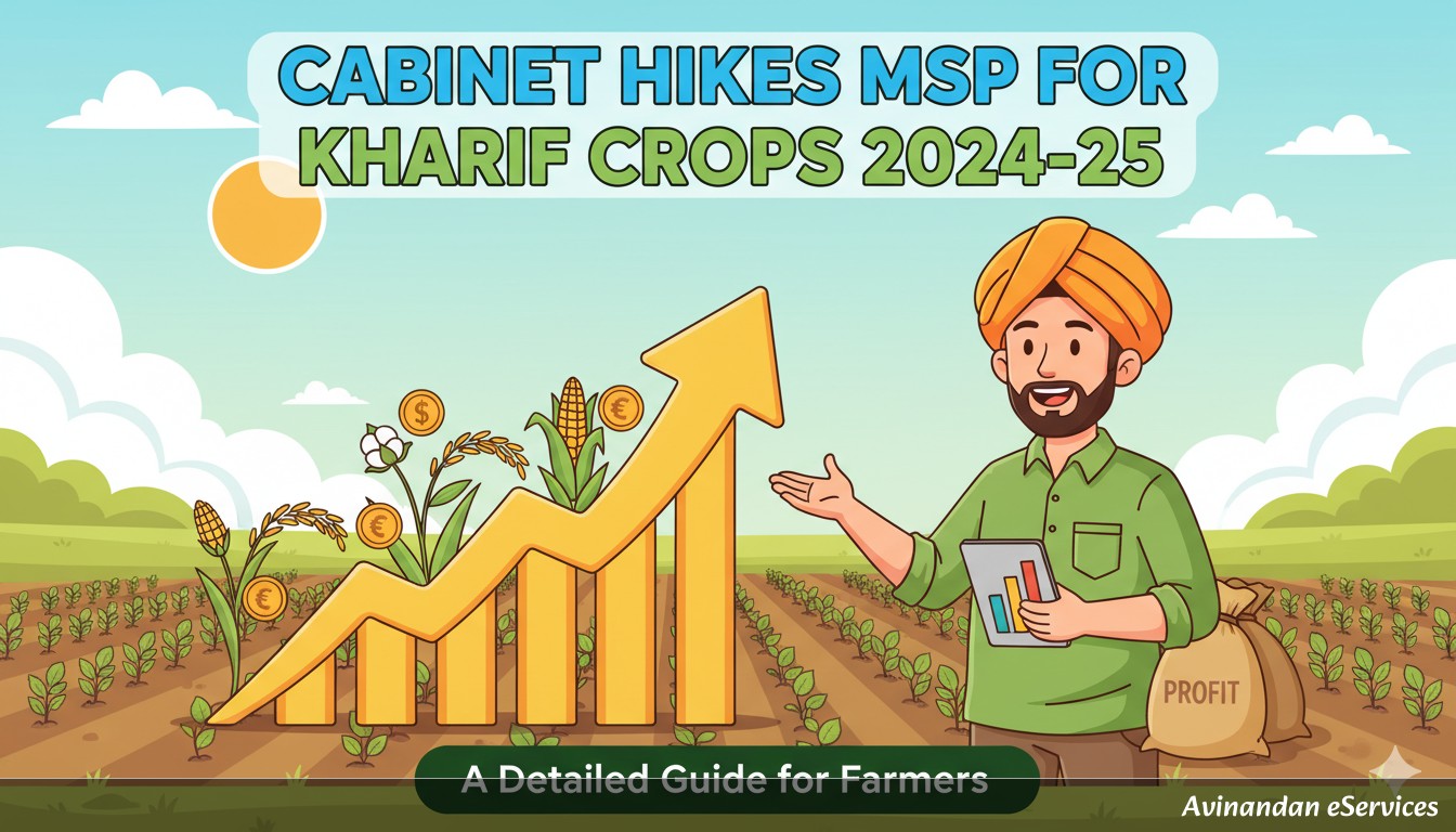 Cabinet Hikes MSP for Kharif Crops 2024-25: A Detailed Guide for Farmers