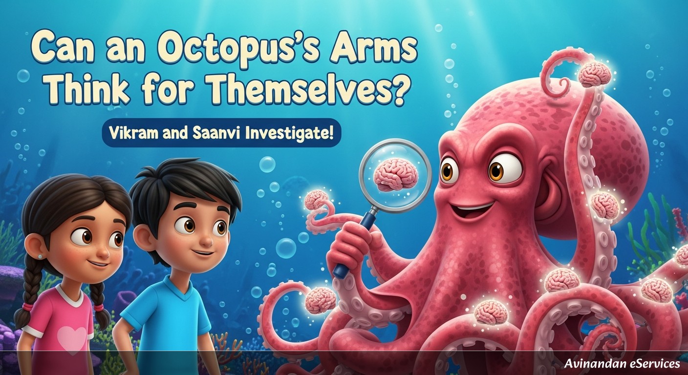 Can an Octopus's Arms Think for Themselves?: Vikram and Saanvi Investigate!