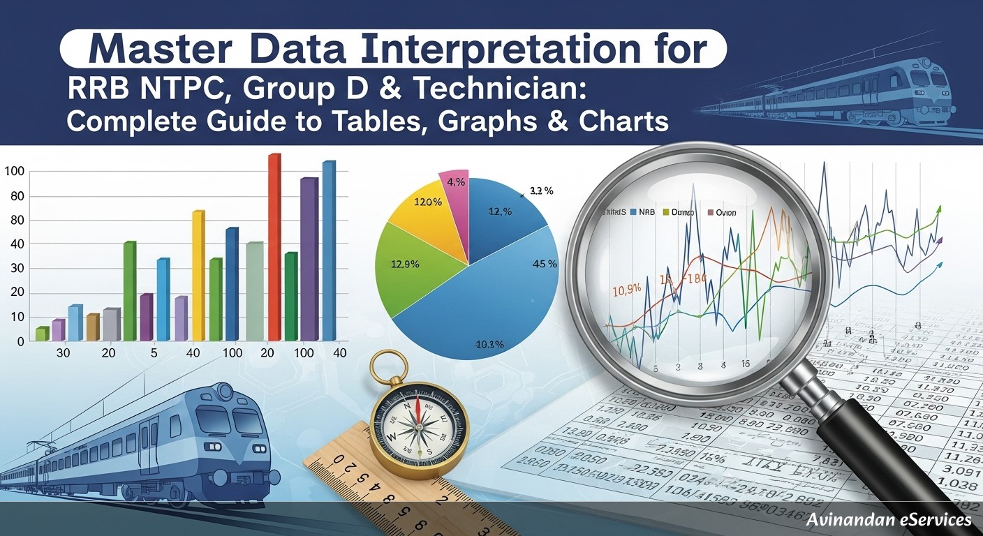 Master Data Interpretation for RRB NTPC, Group D & Technician: Complete Guide to Tables, Graphs & Charts
