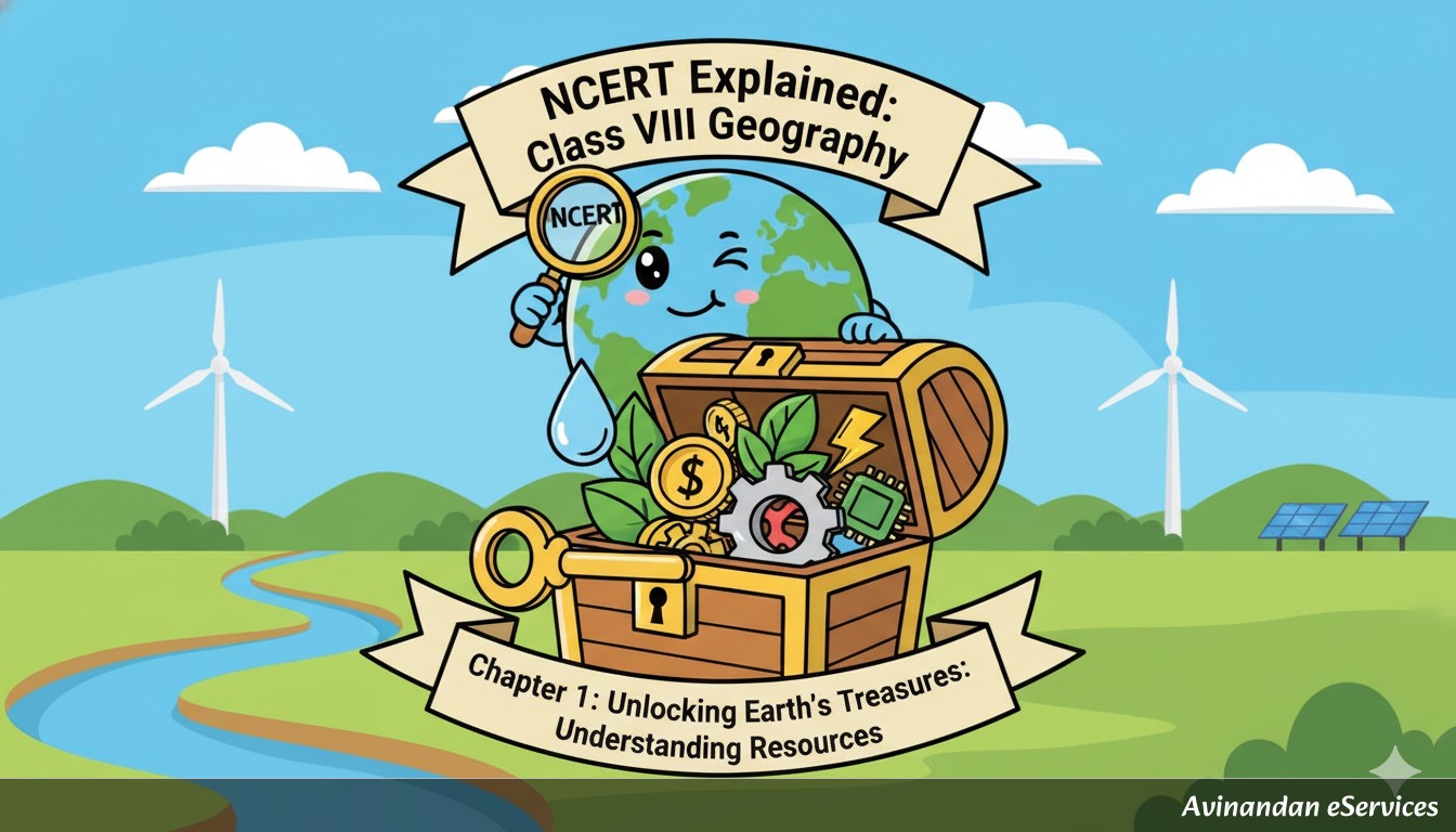 NCERT Explained: Class VIII Geography, Chapter 1 - Unlocking Earth's Treasures: Understanding Resources