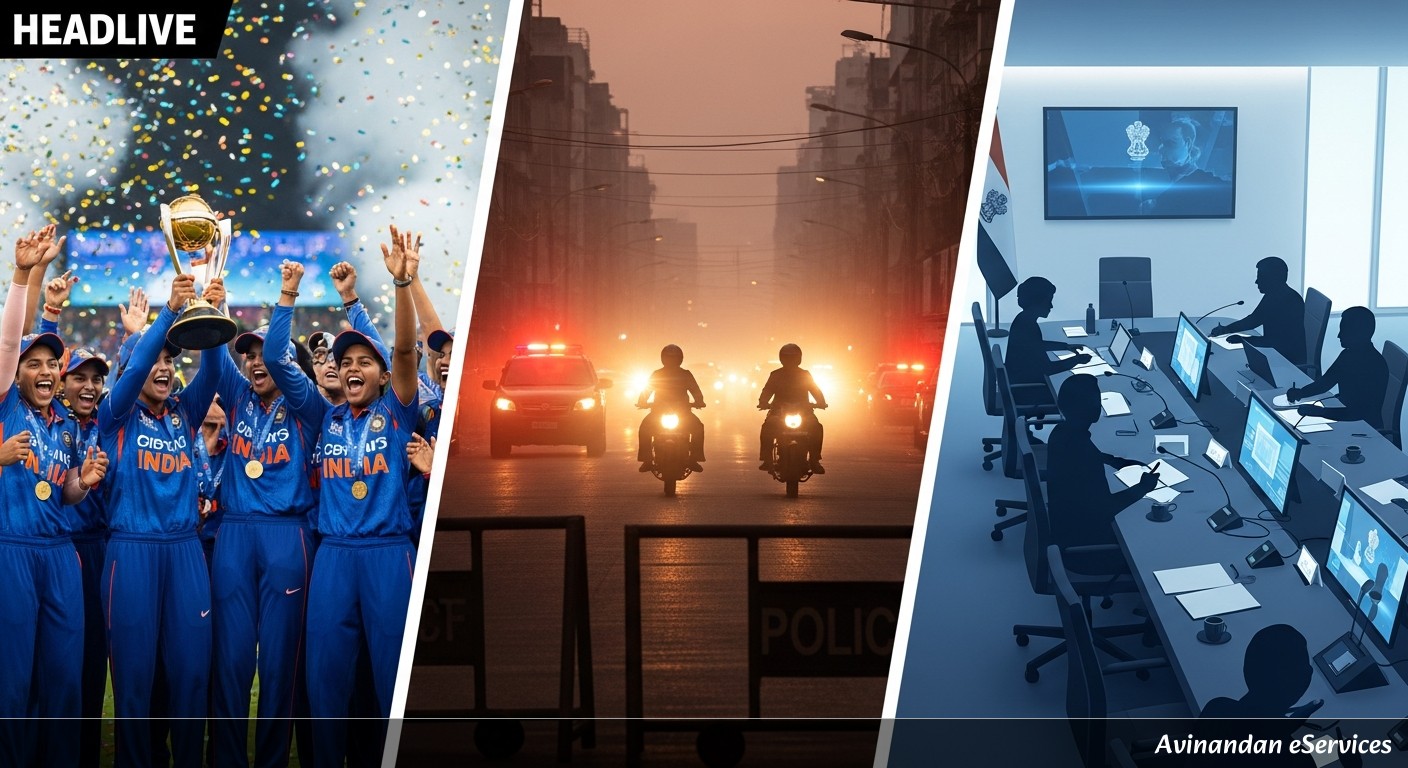 মহিলা ক্রিকেটে ভারতের বিশ্বজয়, কলকাতায় শ্যুটআউট, রাজ্য মন্ত্রিসভার বৈঠক: আজকের বিশেষ খবর