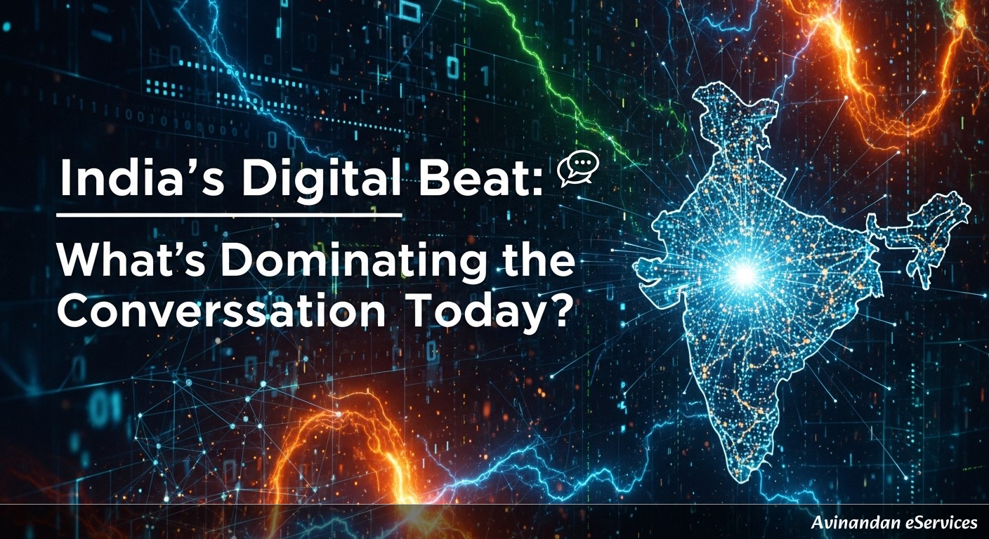 India's Digital Beat: What's Dominating the Conversation Today?