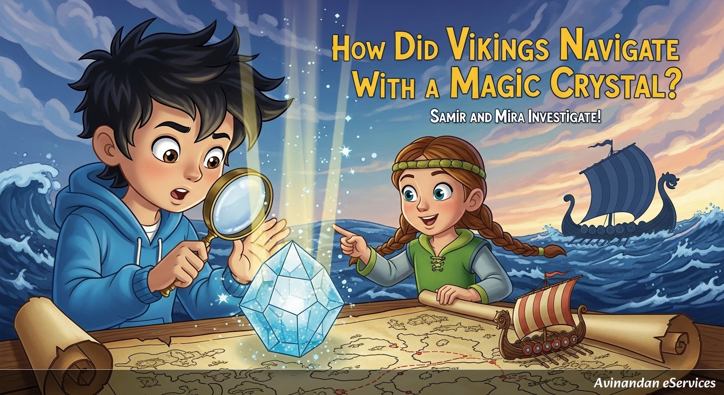 How Did Vikings Navigate With a Magic Crystal?: Samir and Mira Investigate!