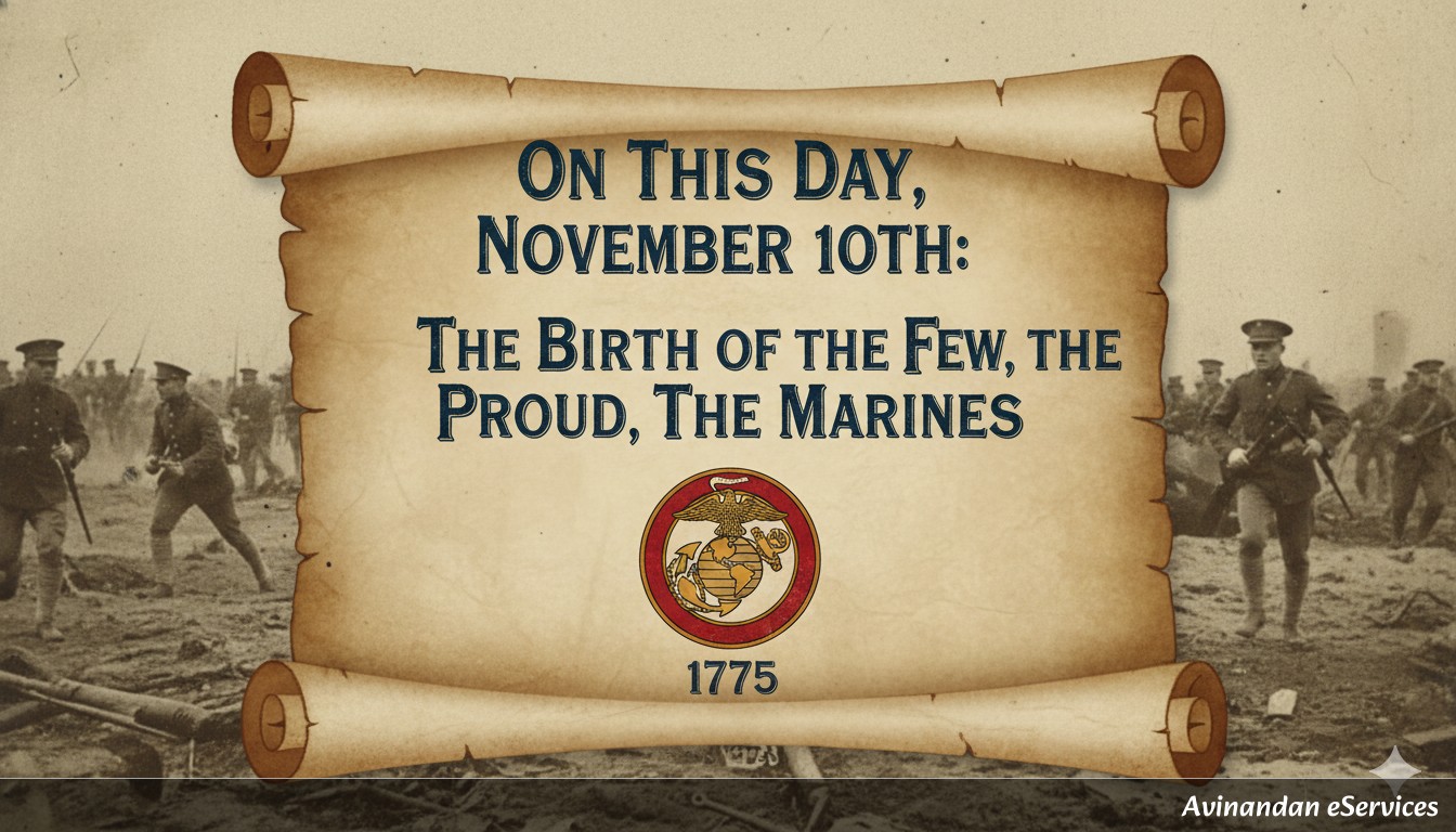On This Day, November 10th: The Birth of the Few, the Proud, the Marines